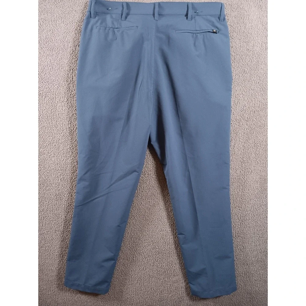 Banana Republic Mens Pants 36x30 Blue Stretch Performance Golf Travel Chino